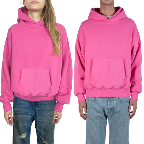 Candy Pink Double Layer Hoodie